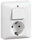 Peha Inbouw combinatie RA PEHA wissel LW - 4602222