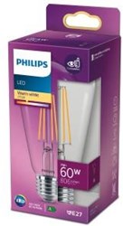 Philips LED ST64 E27 7-60W 2700K filament helder blister - 5102581