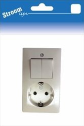Stroomlijn Opbouw combinatie RA PEHA serie creme 6663220