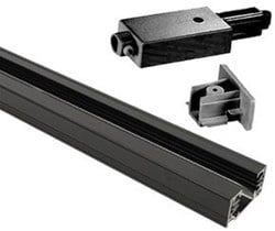 Nordlux Link Rail 1 fase 1 meter zwart incl aansluitstuk - 5049110