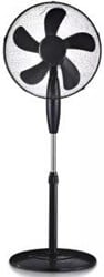 Statiefventilator 43cm draaiend 55W zwart - 8652580