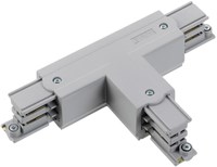 Nordic T-stuk vast 90gr. tbv. rail grijs rechts 5050063