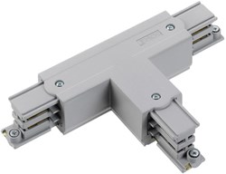 Nordic T-stuk vast 90gr. tbv. rail grijs rechts 5050063
