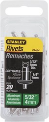 Stanley handgereedschap Popnagels 4X12mm -15 stuks - 1-PAA58T