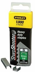 Stanley handgereedschap 12 mm Nieten Type G - 12 mm - 1-TRA708T