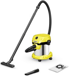 Karcher WD 2 PLUS S V-15/4/18 Nat- en droogzuiger | 1000 W | 15L - 1.628-050.0