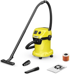 Karcher WD 3 P V-17/4/20 Nat- en droogzuiger | 1000 W | 17L - 1.628-170.0