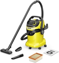 Karcher WD 5 P V-25/5/22 Nat- en droogzuiger | 1100 W | 25L - 1.628-306.0