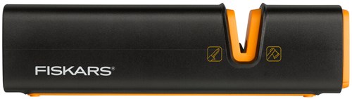 Fiskars bijlslijper - messenslijper - met antislip pads - 16,5 cm afbeelding 1