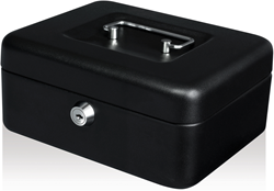 Yale YCB/090/BB3 Yale Cash Box Medium | sleutelbediend | 90x200x160mm | HxBxD: 90 x 200 x 160 mm - 10034526