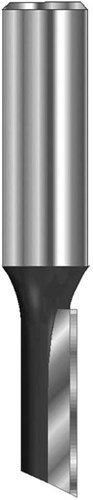 ENT Groeffrees HM 8x20x67mm, 1-snijkant kolf 12mm - 7910093