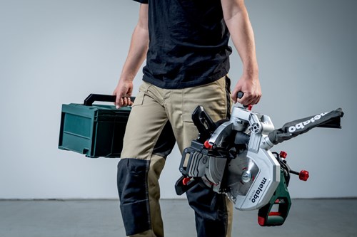 Metabo Afkortzaag KS 216 M SET | nieuwste model | + extra zaagblad - 610216900-1