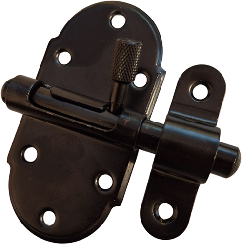 Waelbers Veergrendel 35x70mm Zwart - 10 Stuk(s) - 102197.05