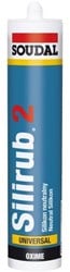 Soudal Silirub 2 | Siliconenkit |  Toffee | 300 ml - 103355