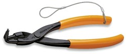 Beta 1034HS 170 Borgveertangen | inwendig 90°gebogen punten PVC handgreep H-SAFE - 010344017 010344017