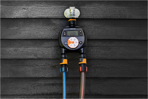 Fiskars Watertimer | dubbele uitlaat 1054792-2