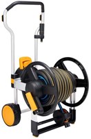 Fiskars Slanghaspel Manueel XL met Wielen | incl. Tuinslang – 1062256-2