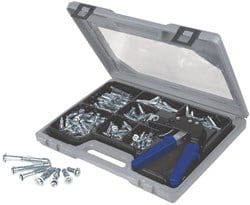 Brüder Mannesmann Hollewandplugset met tang (Hobby) - 10965