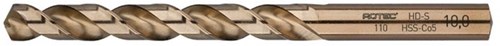 Rotec HSS-Co5 Spiraalb. DIN 338 HD-S Inox splitp. 14,0 mm - 1101400