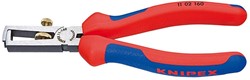 Knipex Afstriptang + veer gep./comfort 160 mm - 1102160