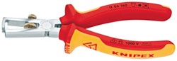 Knipex Afstriptang + veer comfort 160 mm VDE - 11 06 160 SB - 1106160SB