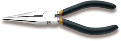Beta Telefoontang, lange halfronde bekken, verchroomd, dubbele PVC handgreep 1166 160 - 011660006