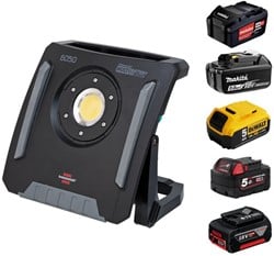 Brennenstuhl 1173140600 | Multi Batterij LED Bouwlamp | Hybride | 6050 MH | 6200 lm | IP65 | Zonder accu - 1173140600