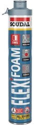 Soudal Flexifoam Click & Fix | Elastisch PU Schuim | Blauw | 750 ml - 118318