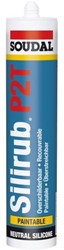 Soudal Silirub P2T | Beglazingskit | Transparant | 300 ml - 118973