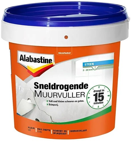 Alabastine Sneldrogende Muurvuller 1Kg - 5095977