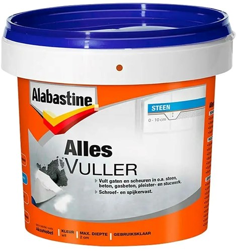 Alabastine Alles Vuller Wit 1Kg - 5095986 