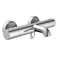 Schutte LOS ANGELES Thermostatische badkraan | Chroom – 33190-2