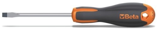 Beta 1201E 4X150 Evox schroevendraaiers voor sleufschroeven | verchroomd | Tip gebruneerd - 012011036 012011036
