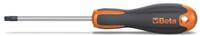 Beta 1208E/RTX 09 Evox schroevendraaiers voor schroeven met Tamper Resistant Torx® profiel | verchroomd | tips gebruneerd - 012081009 012081009