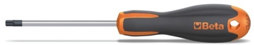Beta 1208E/RTX 09 Evox schroevendraaiers voor schroeven met Tamper Resistant Torx® profiel | verchroomd | tips gebruneerd - 012081009 012081009