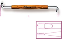Beta Haakse schroevendraaiers voor sleufschroeven 1236B 1X5,5 - 012360202