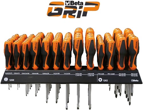 Beta 1263/E78-Ophangbord 78 Schroevendraaiers - 012630510