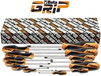 Beta 13-delig set klingen voor Torx® schroeven, met handgreep (art. 1267TX) 1267TX/S13 - 012670312