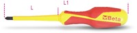 Beta Geïsoleerde schroevendraaiers voor Pozidriv®-Supadriv® kruiskop schroeven 1279MQ PZ0 - 012790703