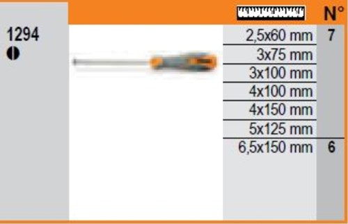 Beta 1293Bx/Dd-Display 48 Schroevendraaiers - 012930704-2