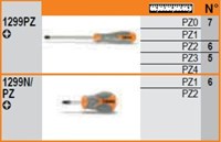 Beta 1293Bx/De-Display 42 Schroevendraaiers - 012930705-2