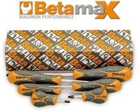 Beta 6-delige set schroevendraaiers voor Pozidriv®-Supadriv® kruiskopschroeven (art. 1299PZ) 1299PZ/S6 - 012990306-2