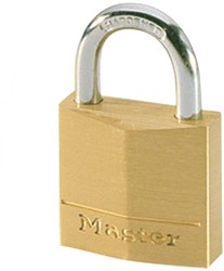 Masterlock 30mm - 16mm hardened steel shackle, 5mm diam. - double locking - 4-pin - 130EURD