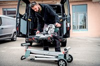 Metabo Afkortzaag KGS 254 M met trekfunctie | nieuwste model + onderstel KSU 251 - 691214000-6
