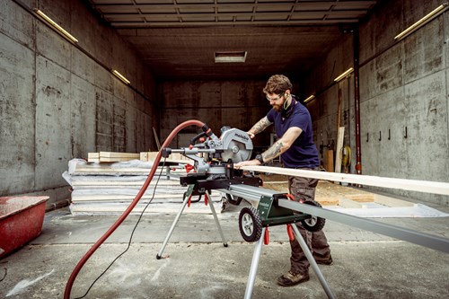 Metabo Afkortzaag KGS 305 M met trekfunctie | nieuwste model - 613305000-8