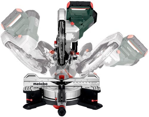 Metabo Afkortzaag KGS 305 M met trekfunctie | nieuwste model + KSU 401 onderstel - 691216000-7