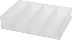 Raaco Inzetbakjes 55 A8-2, (4st.) op tray - 136457 136457