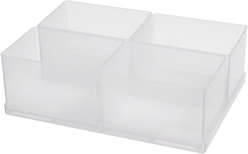 Raaco Inzetbakje 80 BA7-1, (4st.) op tray - 136532 136532
