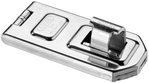 ABUS Discus overval 140/120 - voorziening voor hangsloten - voor inslaande deuren - 33716 - ABUS-veiligheidsniveau 8 - zilverkleurig