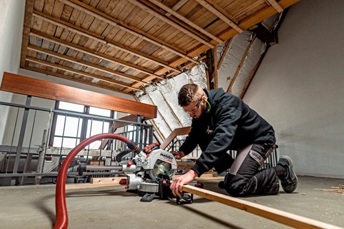 Metabo KGS 18 LTX BL 216 - 18 Volt accu-afkortzaag met trekfunctie | zonder accu's en lader - 614216850-4